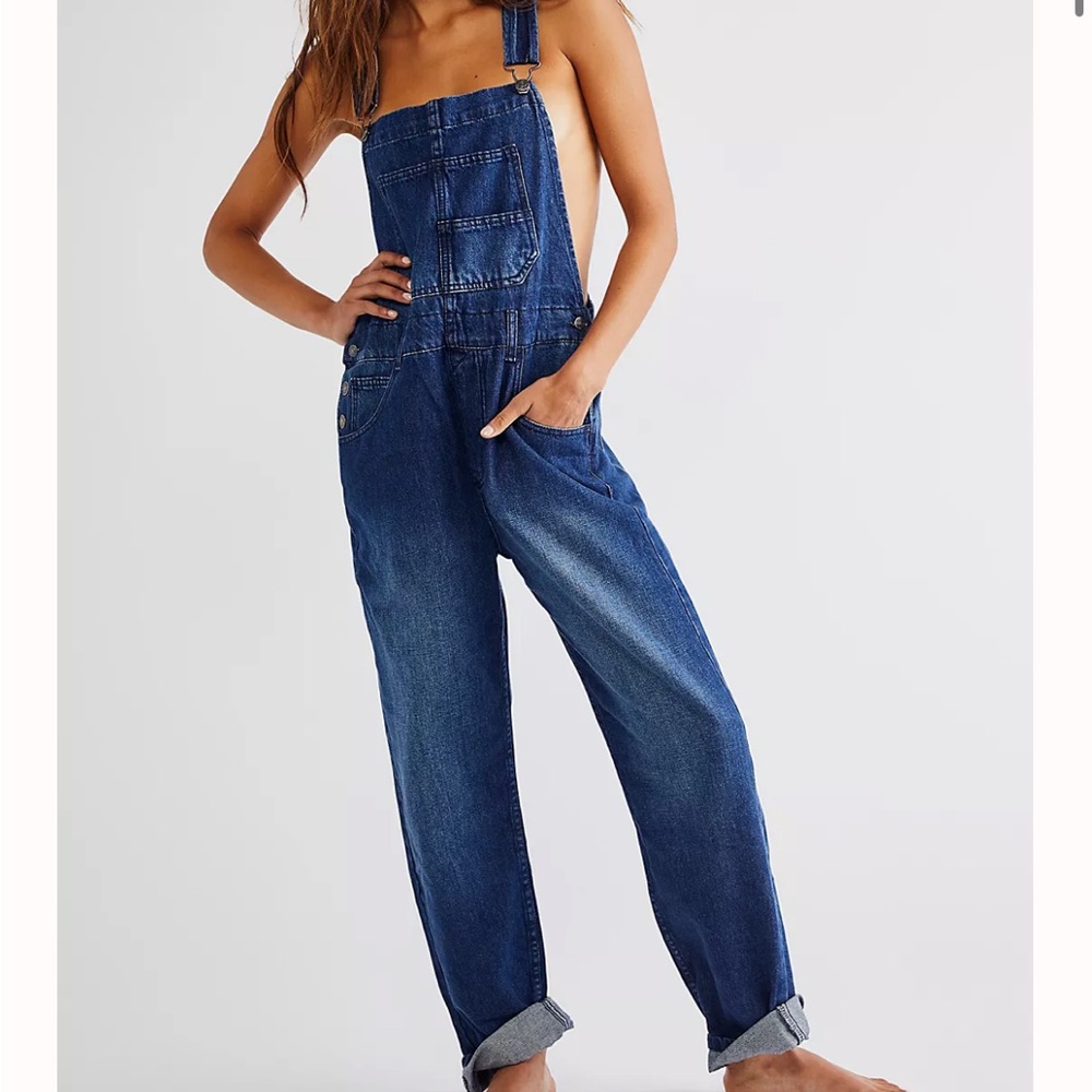 Free People We The Free Ziggy Overalls